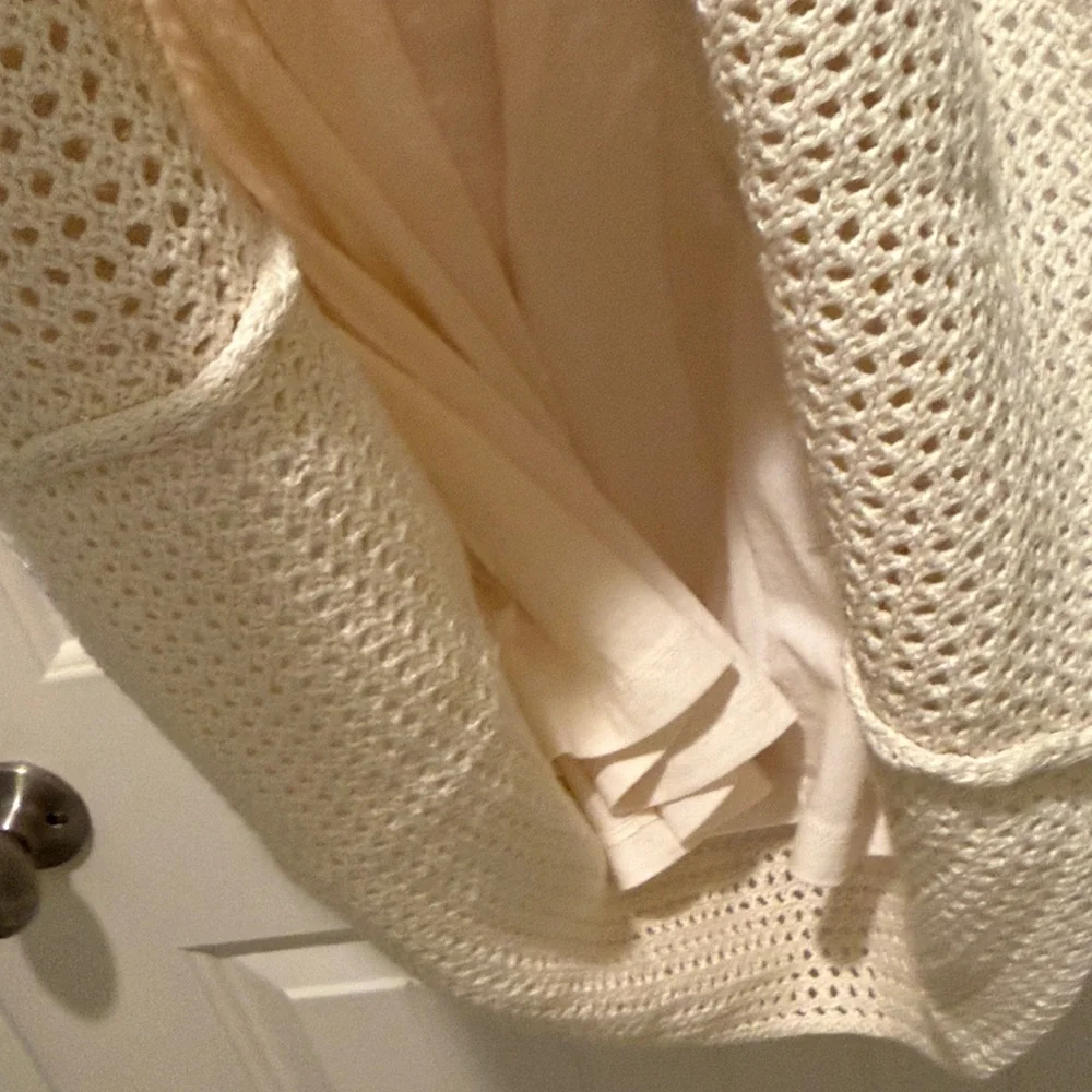 The Drop crochet dress with slip - Picture 3 of 7